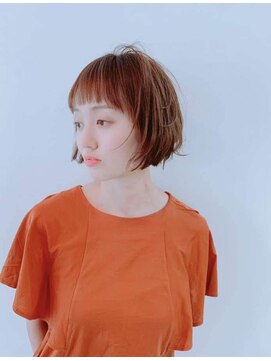 ヘアーサロン オーツー(HAIR SALON O+O) コンパクトに可愛いレイヤーボブ