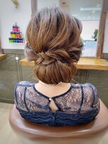 グレースモア(Grace More)&nbsp;（久留米／西原）上品質感大人可愛いギブソンタック