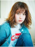 外国人風ウルフスタイル