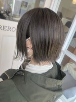 コレロ ヘアー(KORERO hair)&nbsp;カーキベージュ×ミニボブ