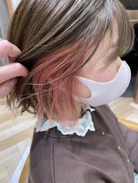 ロンド レグリーズ 立川(Lond leglise)&nbsp;【槌矢圭悟】インナーカラー/ピンクアッシュ/ショコラベージュ