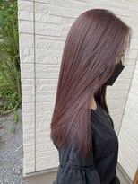 ジジ チーク 栃木(Gigi cheek)&nbsp;・２ブリーチでつくるピンクベージュ