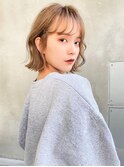 Aimee町田マロンベージュ×外ハネボブ