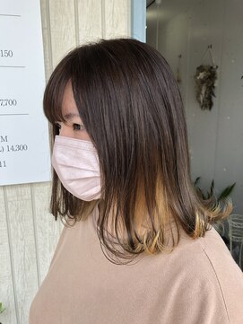 ティンク(Tink.) ママにもおすすめ♪インナーカラー