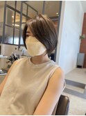 大人ショートボブ