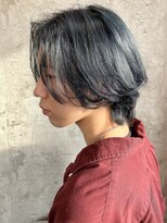 ロンド クラン 岡崎(Lond Clan)&nbsp;毛流れ_カルマヘア_ウルフ_ブルーブラック