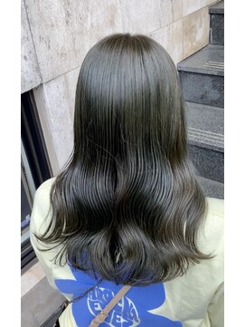 ラグーン 原宿 表参道(LAGOON) 【LAGOON】♪トレンドくすみカラー♪オリーブグレージュ