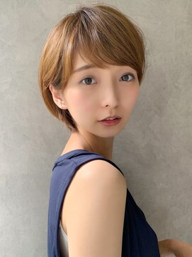 バンプ ギンザ(BUMP GINZA) 小顔/前下がりショート/前髪ありショート/絶壁解消【NAYUMI】