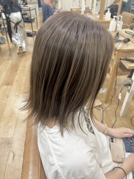 グランジュ 梅田店(GRANZE) アンブレラカラー♪ナチュラルグレージュ