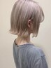 カット＋ブリーチカラー ￥17000