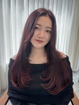 ネクストハラジュク(NEXT HARAJUKU)&nbsp;メルティーカラーフェミニンロング似合わせカット[原宿/表参道]