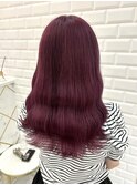 ピンクに色落ちするラベンダーピンク*まゆ