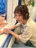ボブウルフ×パーマ