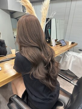 ヴェルダ 池袋店(verda) ブリーチなしダブルカラー　グレージュ RIKO