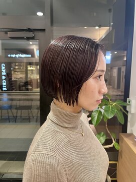 トータルビューティー クレド(TOTAL BEAUTY Credo byHAIR TIME) ぱつっとミニボブ