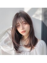 レヴ 草加店(LEV.)&nbsp;前髪カタログウェーブパーマこなれミディ韓国マッシュ