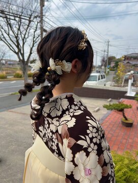 リンピオピア(Limpio pia) 袴ヘアセット