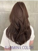 イルミナカラー/髪質改善/透明感ブラウン/艶髪