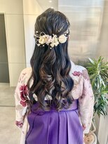 ゴウトゥデイシェアサロン 町田店(GO TODAY SHAiRE SALON)&nbsp;卒業式ハーフアップアレンジ♪