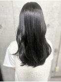 ホワイトグレージュミニウルフチェリーブラウンデジタルパーマ
