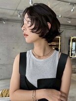 スクリーンギンザメゾン 銀座(SCREEN GINZA MAISON.)&nbsp;黒髪カタログ/クラゲヘアー/オリーブグレー/銀座