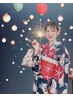 着付け・ヘアセット・メイク→ ￥14,630