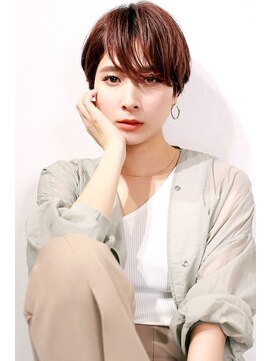 ラフィス ヘアー ロブ 福山駅家店(La fith hair lov.) 【La fith】 マッシュショートスタイル
