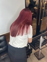 リエンスクレア(RIENS xrea)&nbsp;ピンクレッドカラー × 川田 那々海