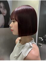 サイン 韓国ボブ 渋谷(SIGN) お洒落なレイヤーカット韓国ボブレイヤーボブ渋谷タッセルボブ