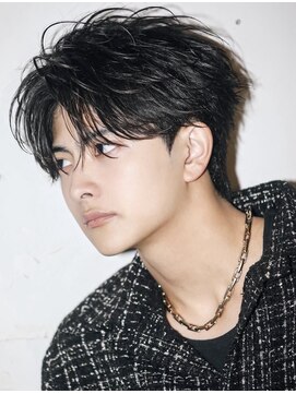 アストラ(ASTRA) MEN’S HAIR/波巻きツイストスパイラル/リバースセンターパート