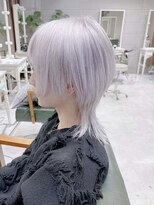 デイズ(days)&nbsp;ホワイトカラーウルフヘア/アッシュシルバーダブルカラー