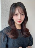 大きめカールのくびれレイヤーカット【浦和】