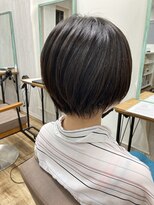 TELA HAIR 石岡店【テーラヘアー】【4月15日NEW OPEN（予定）】 &nbsp;丸みショート【TELA HAIR 石岡】