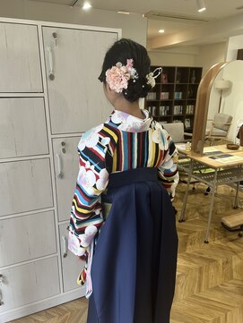 ハク メゾン(HaKU maison) 卒業式袴着付けヘアセットシニヨン