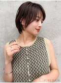 20代・30代_似合わせカット_丸みショートボブ
