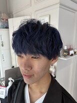 ファルベ(Farbe)&nbsp;ブリーチあり！ブルーカラー