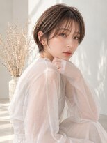 メドウ(meadow) ショートボブ 大人ショート 透明感カラー アッシュブラウン 20代