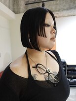 ノル 栄矢場町(nol)&nbsp;黒髪ボブデザインカット！