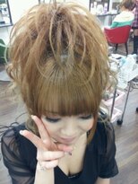 ヘアセットアップス(UP's) ☆　ゆるフワ巻き♪上品ちらしアップスタイル～　☆