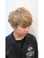 遊人セントラル(CENTRAL) ☆ブロンドベージュ＋マッシュスタイル☆