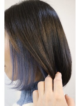 リンダ(LINDA) 【LINDA 野崎絢】インナーカラー／アクアグレー