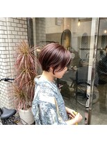 スラン(sran hair and spa) 横顔も美人！小顔つやショート♪