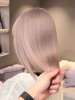 ベレーザ 渋谷(BELEZA)&nbsp;ba597_透明感ニュアンスカラーことりベージュハイトーンカラー