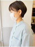 シンプル耳掛けショート☆