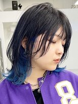 ウィコ 新宿(WICO)&nbsp;インナーブルー[新宿駅/フェミニン/モード/ダークアッシュ]