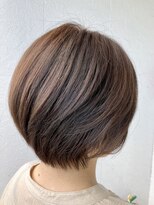 フリー(Free)&nbsp;大人可愛い30代40代50代◎ナチュラルボブ丸みショート