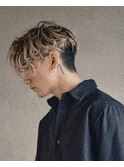 men'shair/センターパート/韓国風スタイル/外国人風パーマ