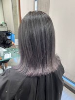 プログレス つくば店(PROGRESS by ヂェムクローバーヘアー) グレーエンドカラーシルバー