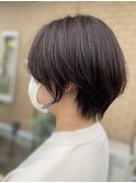 大人ショートボブ 丸みショート 20代30代40代