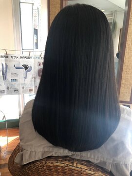 ヘアー マジック 国立店(Hair Magic) 地毛風カラー/モテ髪ストレート